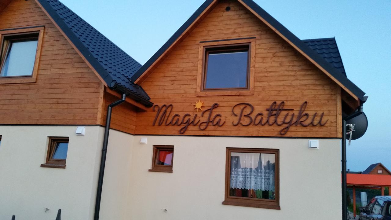 Magija Baltyku Otel Sarbinowo Dış mekan fotoğraf